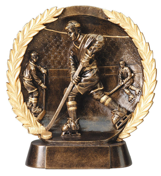 High Relief Resin - Hockey