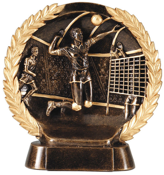 High Relief Resin - Volleyball Male