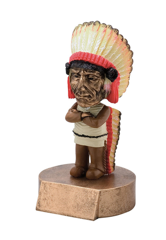 Mascot Bobble Heads - Indian