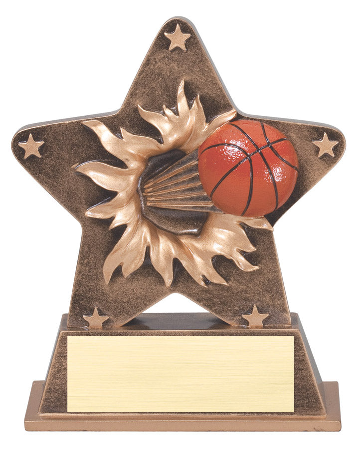 Starburst Sport Resin - Basketball