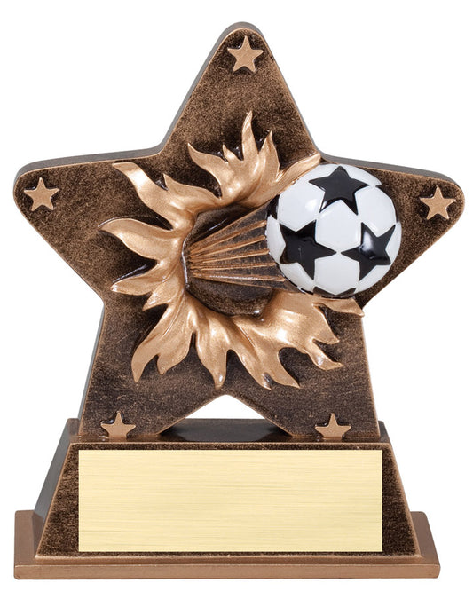 Starburst Sport Resin - Soccer