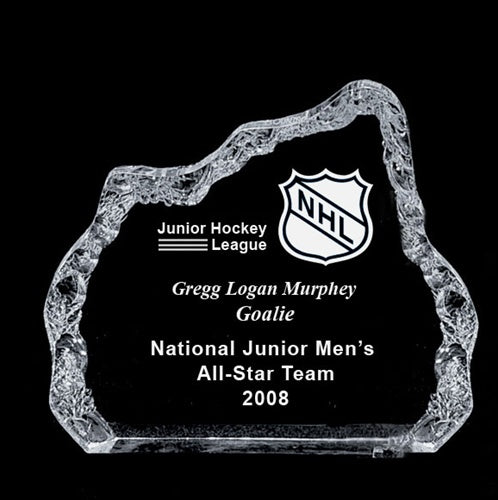 Iceberg Acrylic Award - X-Large Clear