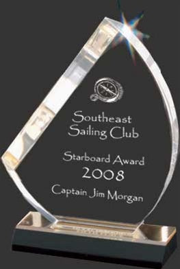 Reflection Series Award Acrylic Award Sail Large