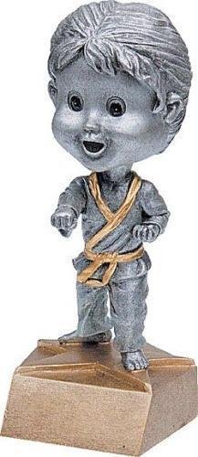 Martial Arts Female Trophy - Bobblehead Award