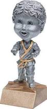 Bobblehead Karate Male Trophy Figure