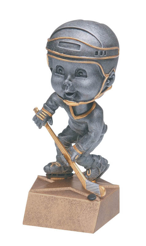Hockey Trophy Male - Bobblehead Award Figure