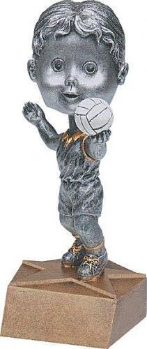 Volleyball Female Trophy - Bobblehead Award Figure