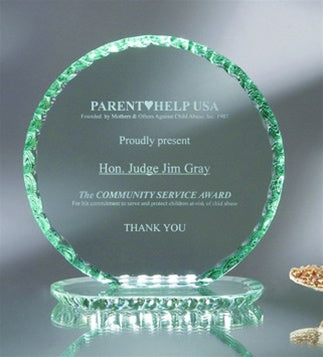 Crystal Pearl-edge Corona  - Jade