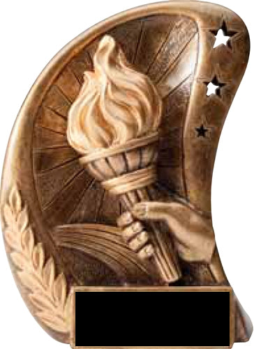 Victory Torch Trophy Award figure