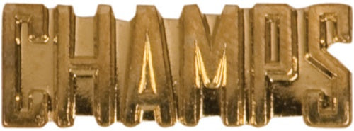 CHAMPS CHENILLE PINS