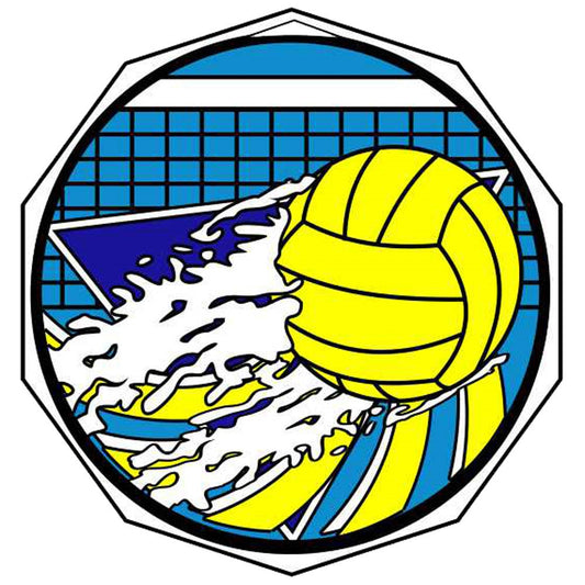 Water Polo Decagon Medal