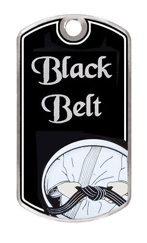 BLACK BEAUTY -KARATE DOGTAG