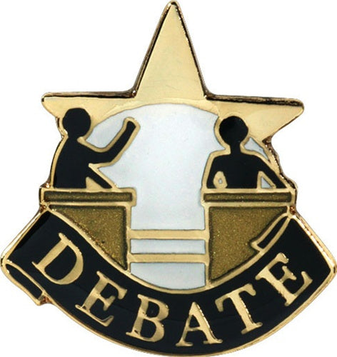 DEBATE SCHOLASTIC PINS