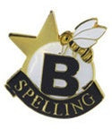 SPELLING SCHOLASTIC  PINS