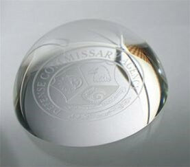 Dome Crystal Paperweight