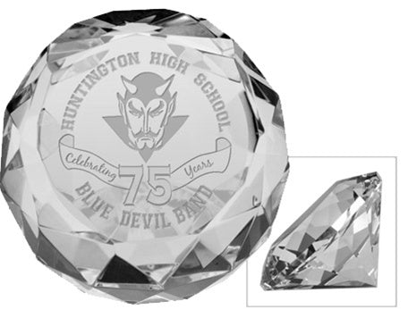 Diamond Paperweight - Clear