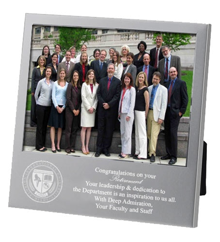 Moderna Photo Frame - 7" Silver