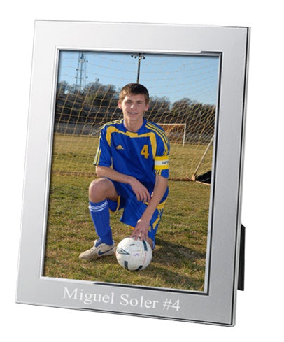 Two-Tone 4x6 Photo Frame - Silver