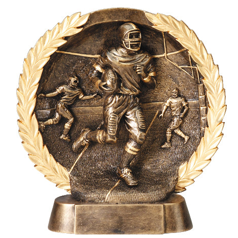 Football Trophy - High Relief Figure