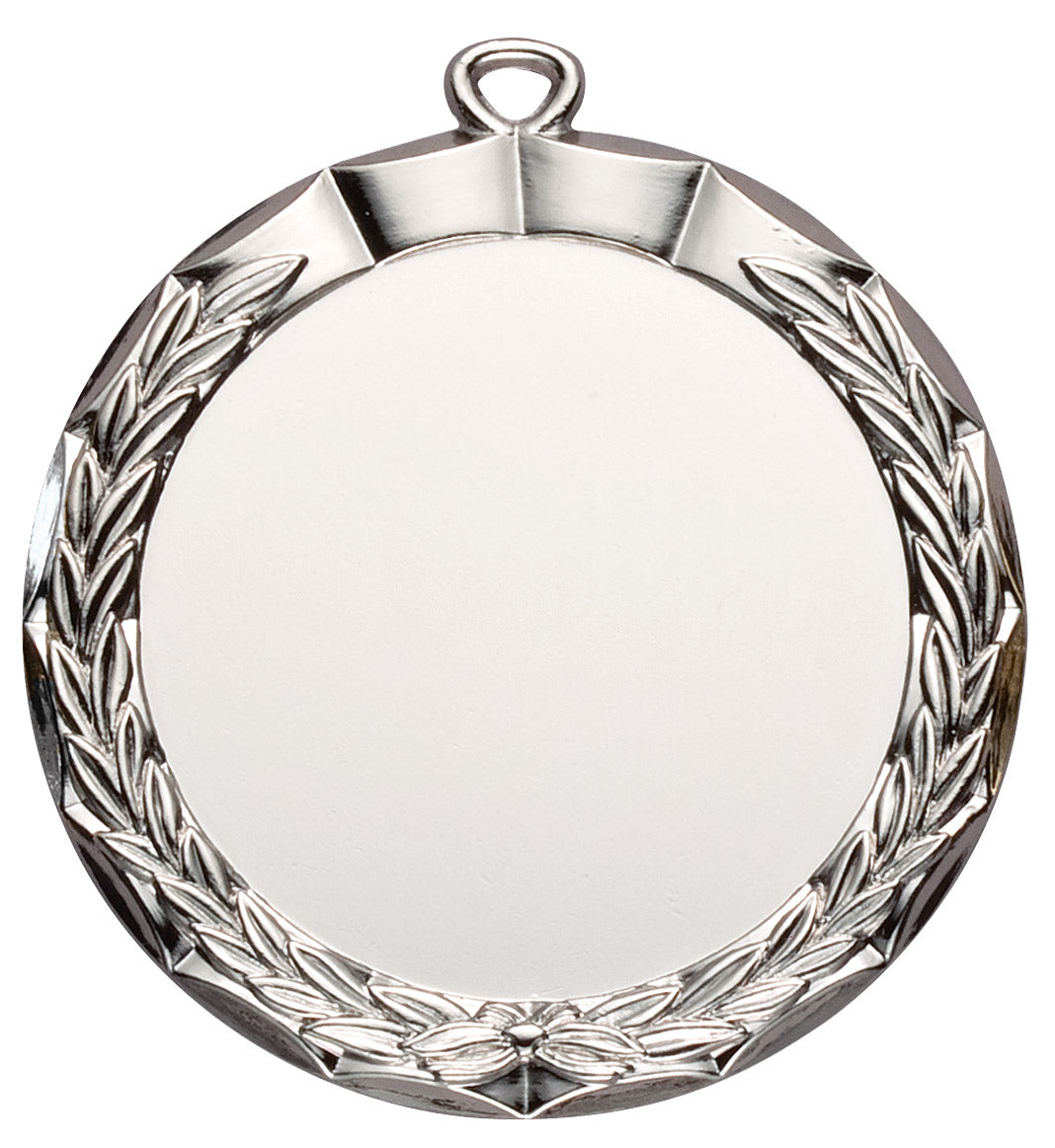 Bright Silver Insert Medal