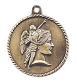 High Relief Medal - Achievement Gold