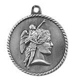 High Relief Medal - Achievement Silver