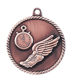 High Relief Medal - Track Bronze
