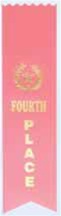 Stock Ribbon Fourth-Place