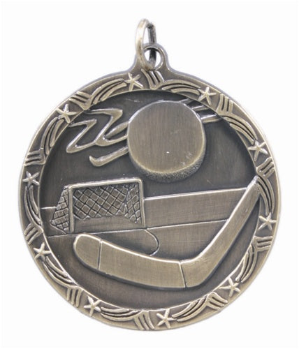 Shooting Star Medal - Hockey Gold