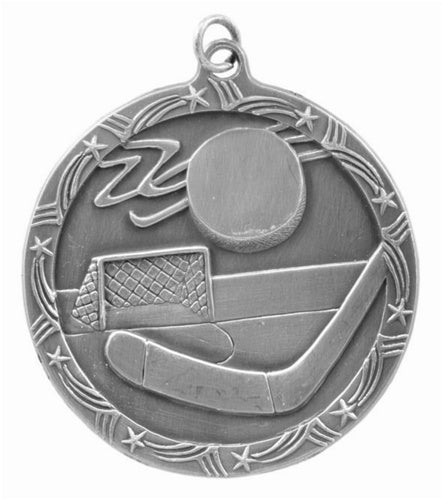 Shooting Star Medal - Hockey Silver
