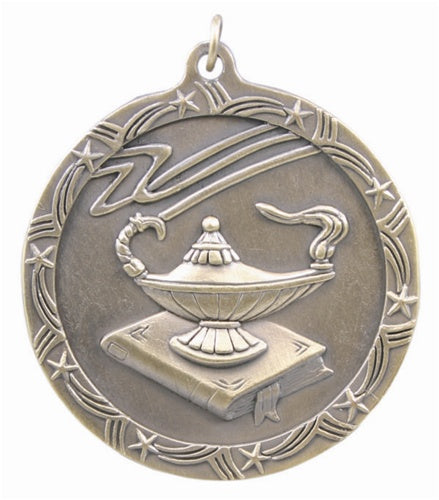 Shooting Star Medal - Lamp of Knowledge Gold