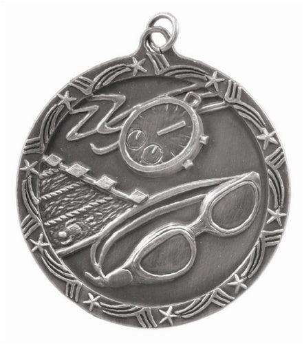 Shooting Star Medal - Swimming Silver