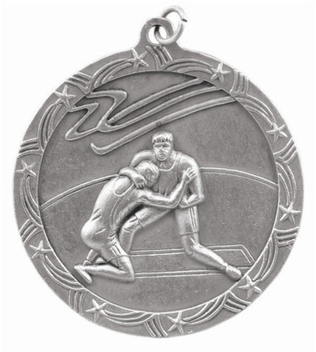 Shooting Star Medal - Wrestling Silver