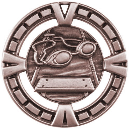 V-Line Medal - Bronze Swimming