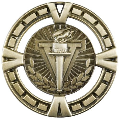 V-Line Medal - Gold Victory Medal