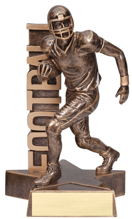 Football Figure Award - Billboard Resin Trophy
