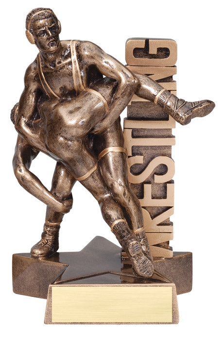 Male Wrestling Award - Billboard Resin Figure