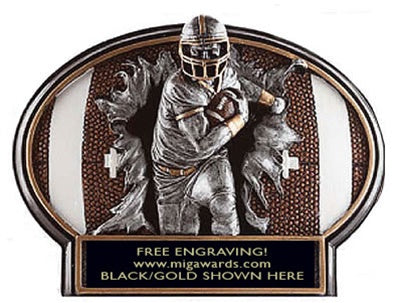 Burst Thru Resin Series- FOOTBALL SMALL