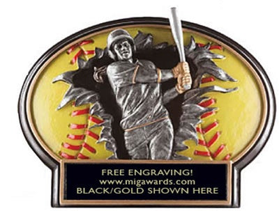 Burst Thru Resin Series- SOFTBALL SMALL