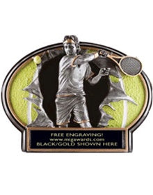 Burst Thru Resin Series- TENNIS MALE SMALL