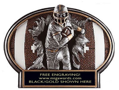 Burst Thru Resin Series- FOOTBALL LARGE