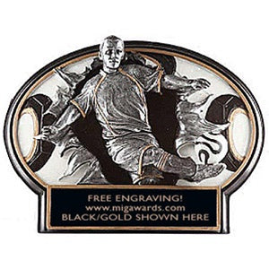 Burst Thru Resin Series- SOCCER MALE LARGE