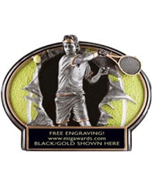 Burst Thru Resin Series- TENNIS MALE LARGE