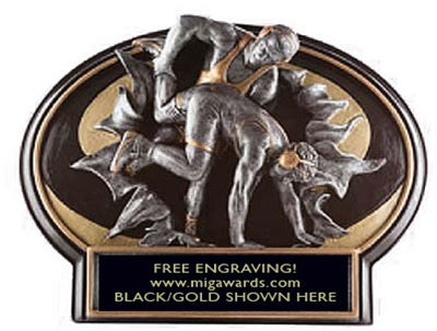 Burst Thru Resin Series- WRESTLING LARGE