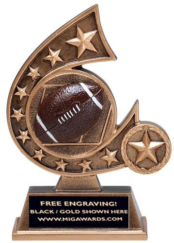 RESIN COMET SERIES-FOOTBALL