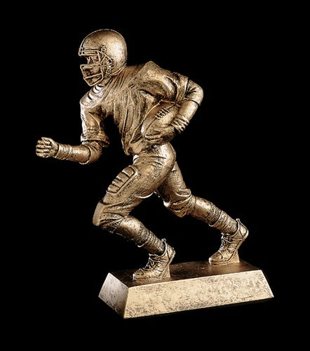 Resin Figures Trophy - Gold Football