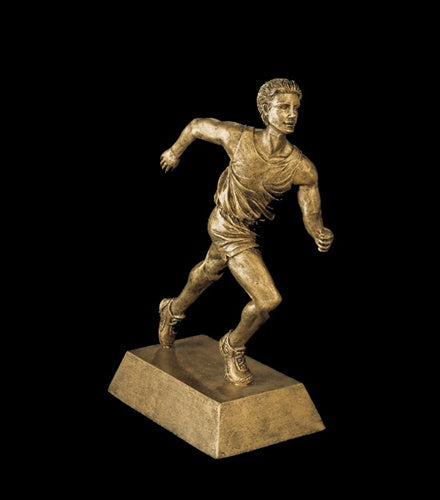 Resin Figures Trophy - Gold Track Male