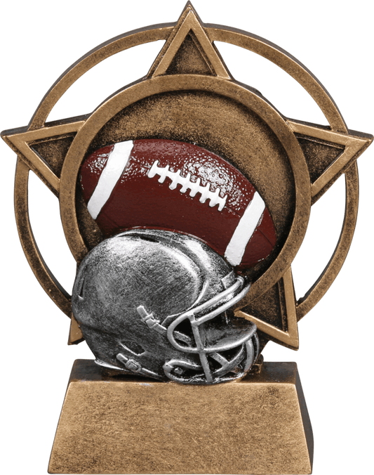 ORBIT SPORT RESIN AWARDS 4.5" FOOTBALL