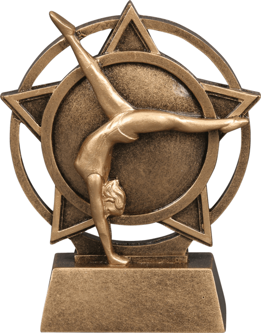 ORBIT SPORT RESIN AWARDS 4.5" GYMNASTICS