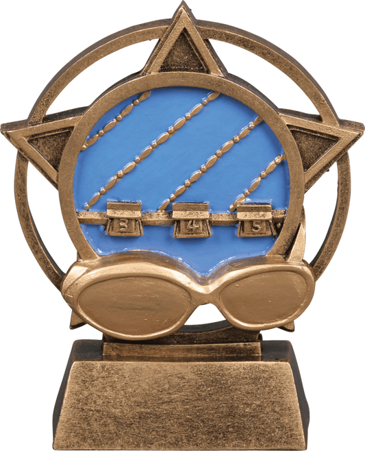 ORBIT SPORT RESIN AWARDS 4.5" SWIMMING